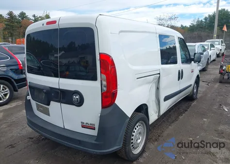 2017 Ram Promaster City Tradesman из США, поврежденный, VIN ZFBERFAB2H6F48000